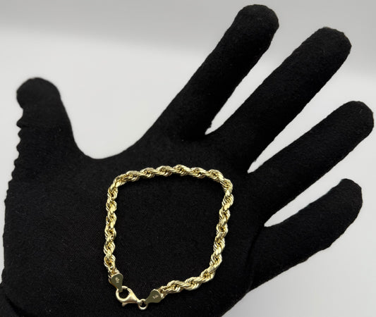 BRACELET ROPE IN GOLD 14K