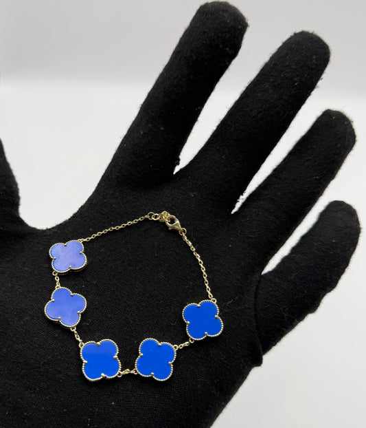 TRÉBOL BRACELET IN GOLD 14K