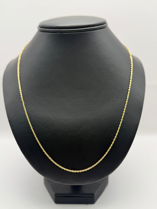 ROPE CHAIN IN GOLD 14K