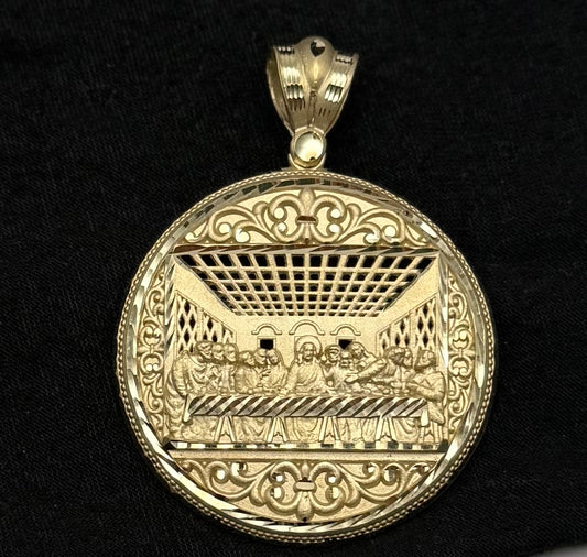 DIVINE HOLY DINNER IN 14K GOLD