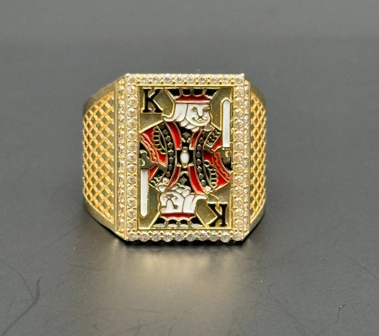 RING KING IN 14K GOLD