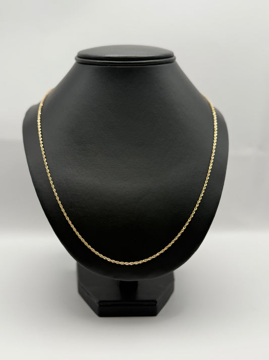 ROPE CHAIN IN GOLD 14K