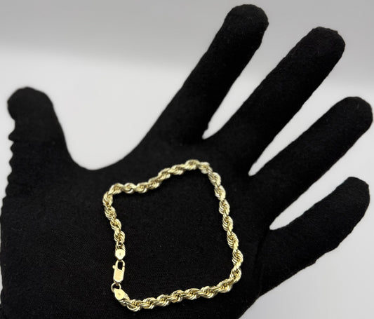 BRACELET ROPE IN GOLD 14K