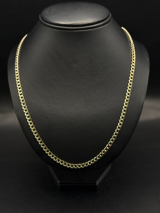 CUBAN CHAIN HOLLOW IN GOLD 14K