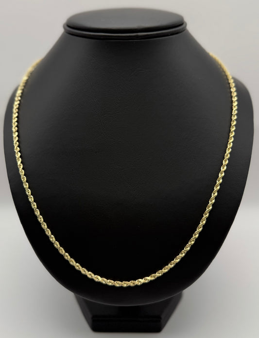 ROPE CHAIN IN GOLD 14K