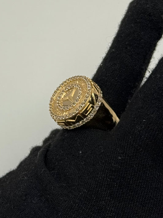 RING MERCEDES B  IN 14K GOLD