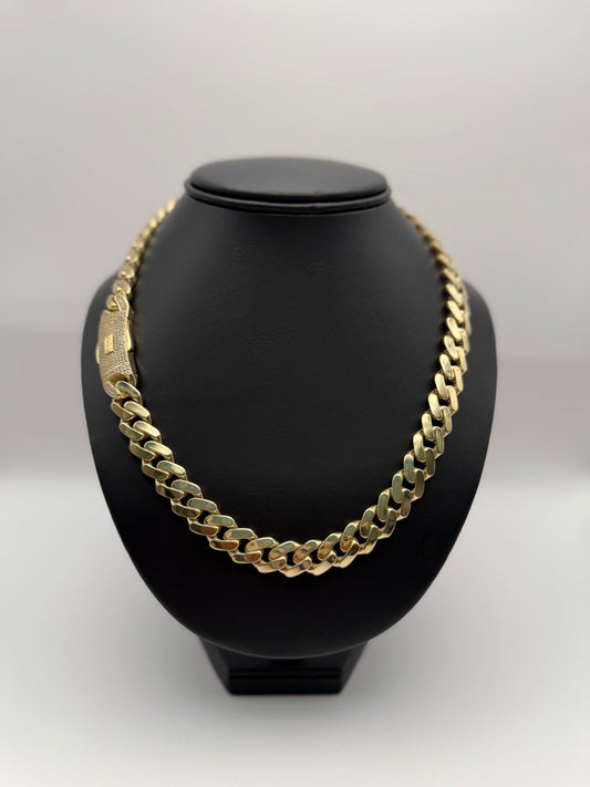 CHOKER DUBAI CHAIN IN GOLD 14K