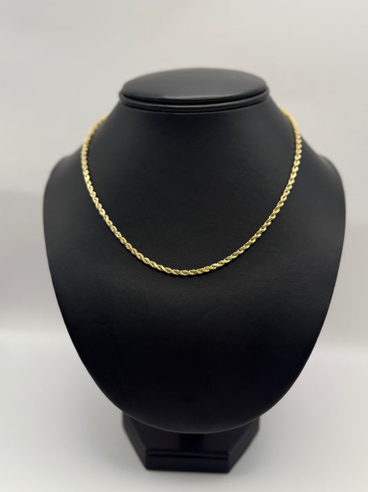 ROPE CHAIN IN GOLD 14K