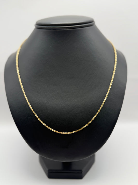 ROPE CHAIN IN GOLD 14K