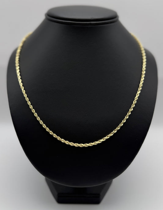 ROPE CHAIN IN GOLD 14K