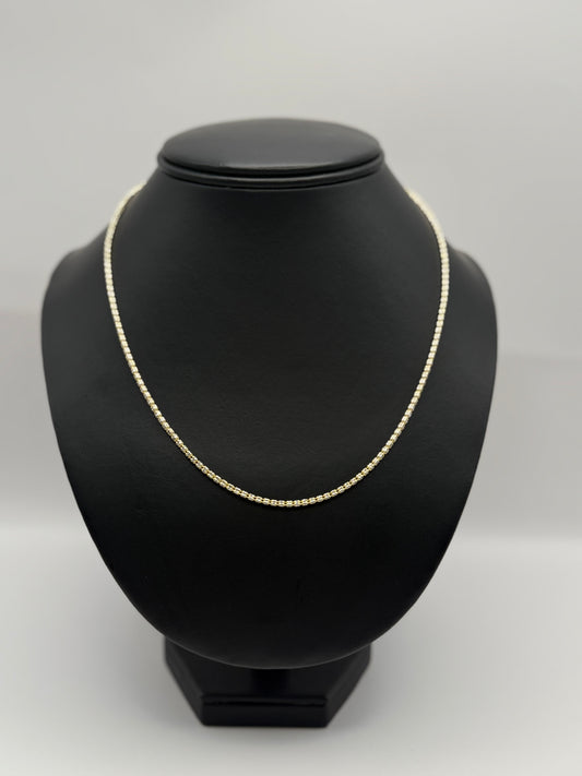 ICED CHAIN IN GOLD 14K
