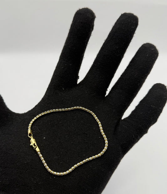 BRACELET ICE IN GOLD 14K