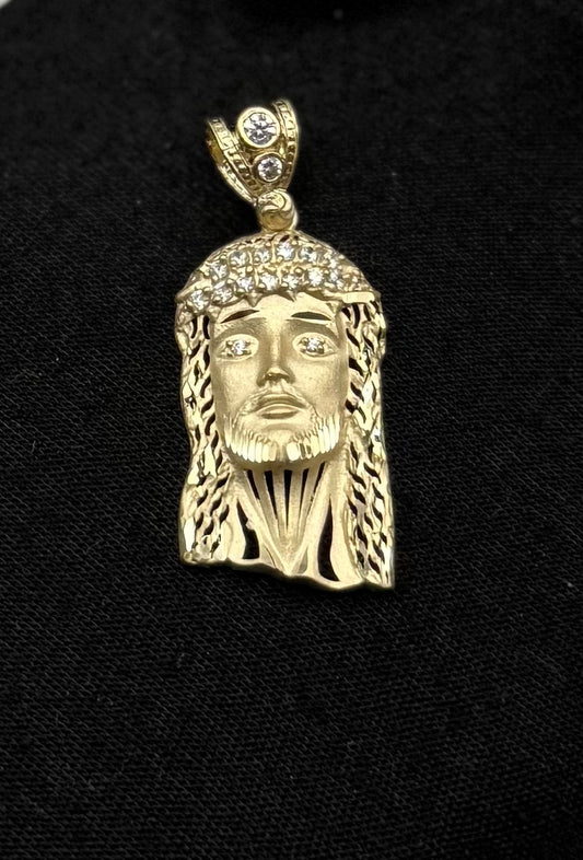 MEDAL FACE IN GOLD 14K
