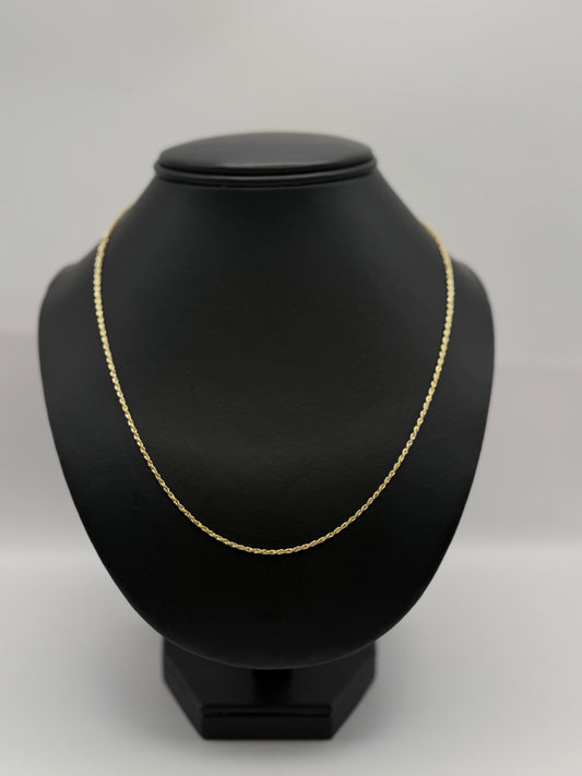 ROPE CHAIN IN GOLD 14K