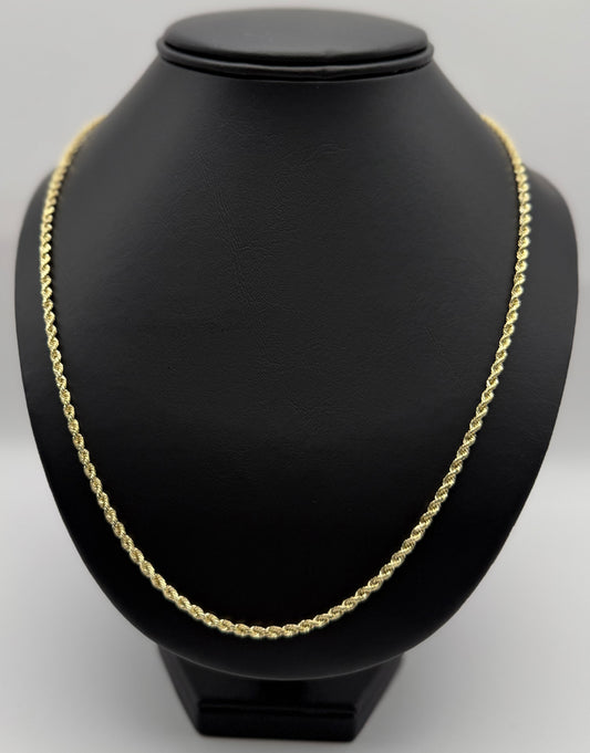 ROPE CHAIN IN GOLD 14K