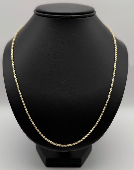 ROPE CHAIN IN GOLD 14K