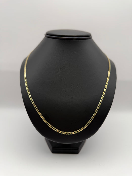 CUBAN CHAIN SOLID IN GOLD 14K