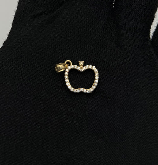 APPLE SHAPE MEDAL IN GOLD 14K