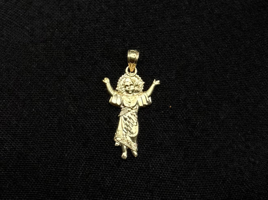 MEDAL OF DIVINE CHILD JESUS IN GOLD 14K