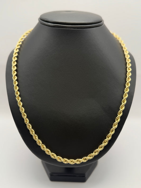ROPE CHAIN IN GOLD 14K