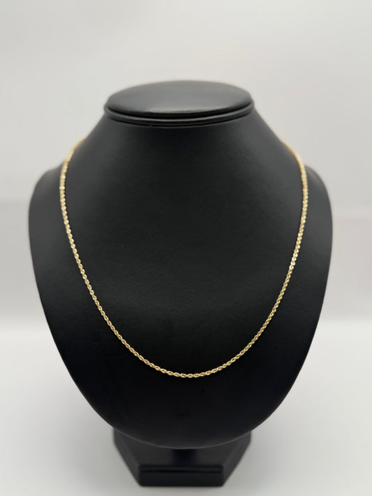 ROPE CHAIN IN GOLD 14K