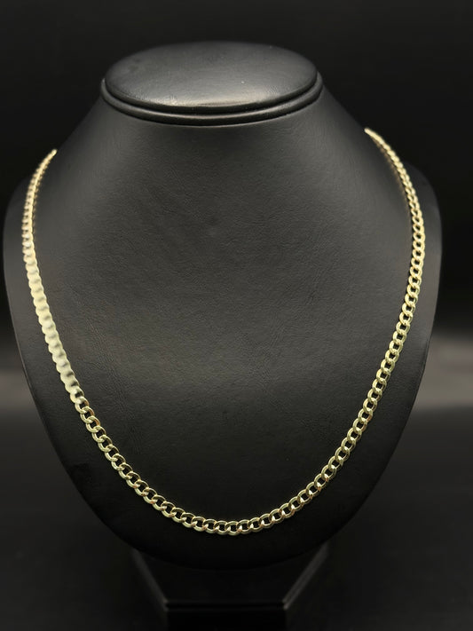 CUBAN CHAIN HOLLOW IN GOLD 14K