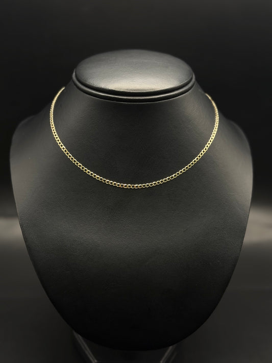 CUBAN CHAIN SOLID IN GOLD 14K