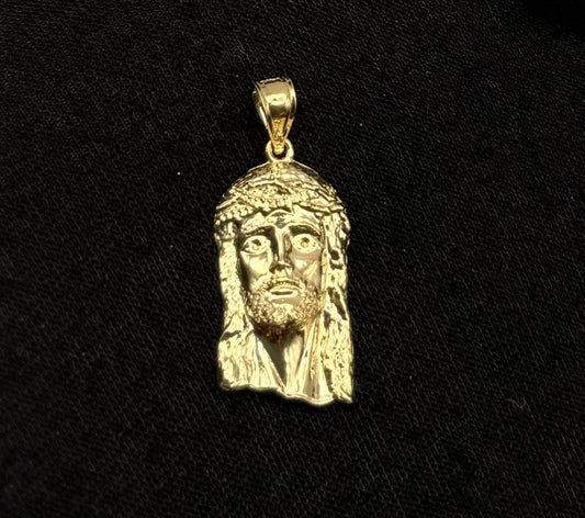MEDAL FACE IN GOLD 14K