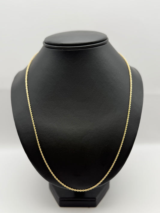 ROPE CHAIN IN GOLD 14K