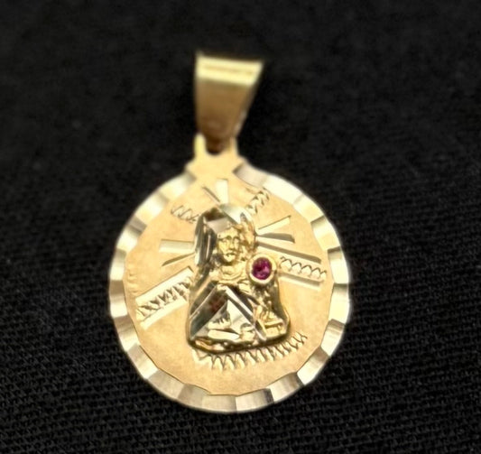 MEDAL VIRGIN IN GOLD 14K