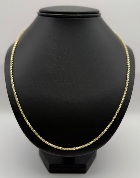 ROPE CHAIN IN GOLD 14K