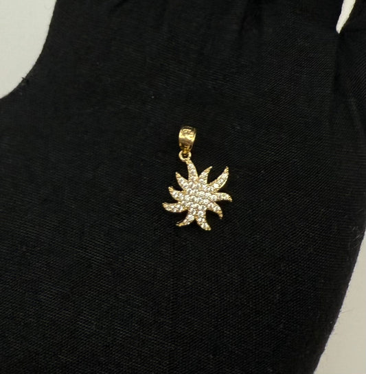 SUNLIGHT SPARK MEDAL IN GOLD 14K