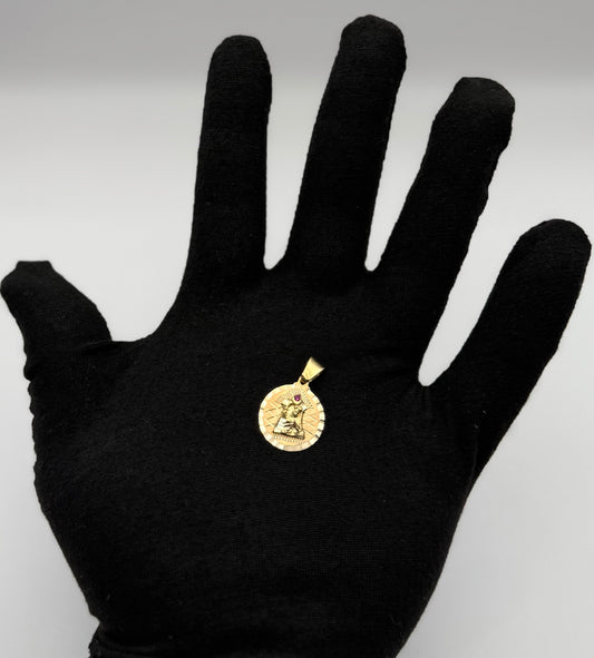 MEDAL VIRGIN IN GOLD 14K