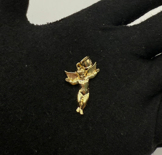 GUARDIAN  ANGEL IN 14K GOLD