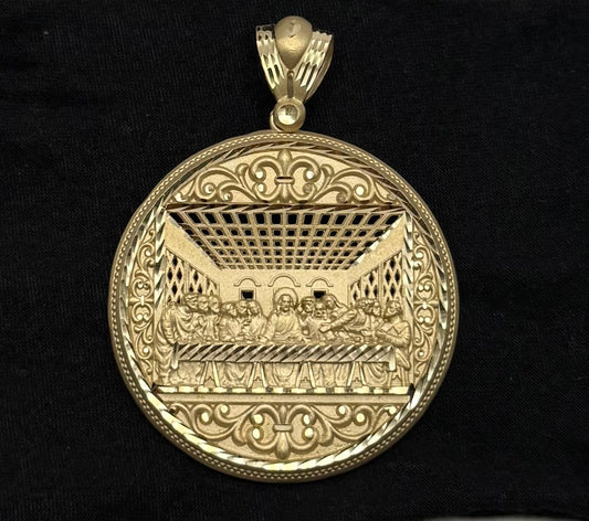 DIVINE HOLY DINNER IN 14K GOLD