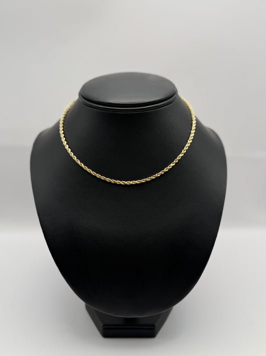 ROPE CHAIN IN GOLD 14K