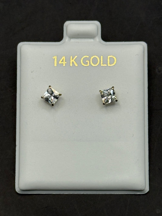 EARRINGS IN GOLD 14K