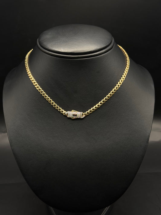 CHOKER MÓNACO CHAINS IN GOLD 14K