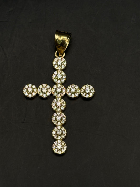 MEDAL CROSS IN 14K GOLD