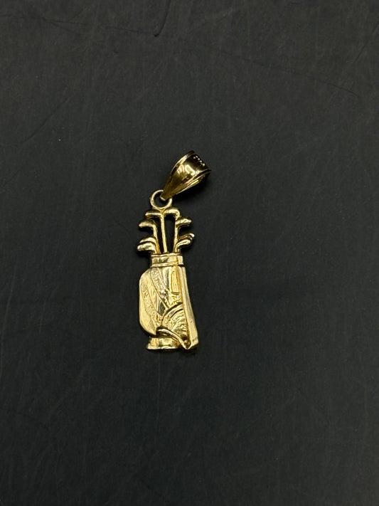 GOLF CUBS IN GOLD 14K