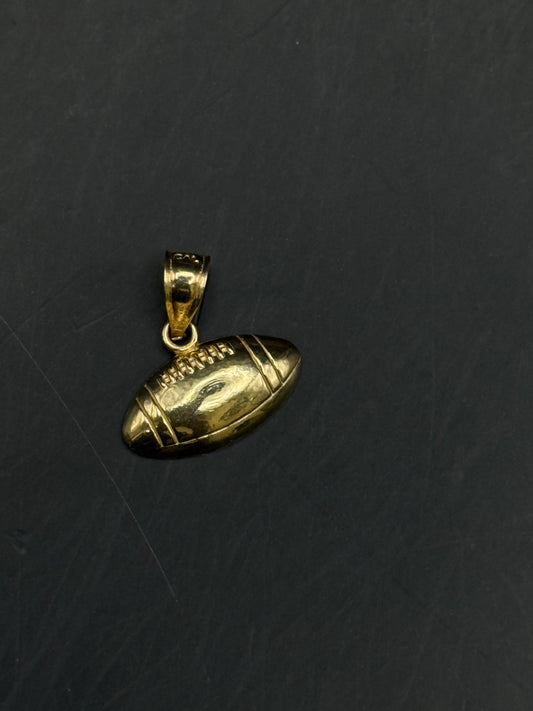 AMERICAN FOOTBALL IN GOLD 14K