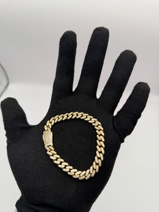 BRACELET STONE CHAINS IN GOLD 14K