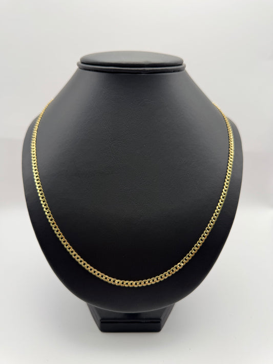 CUBAN CHAIN HOLLOW IN GOLD 14K