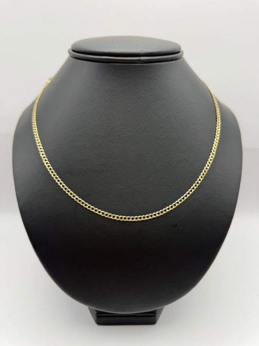 CUBAN CHAIN SOLID IN GOLD 14K