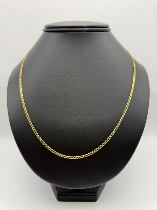 CUBAN CHAIN SOLID IN GOLD 14K