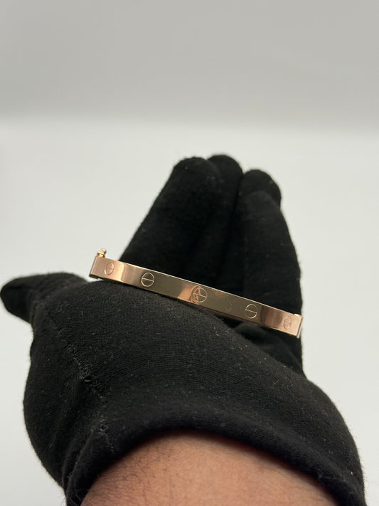 LOVE BRACELET ROSE IN GOLD 14K