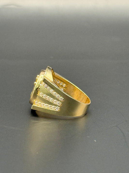 RING CHRIST  IN 14K GOLD