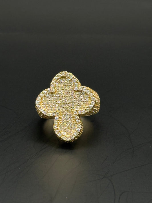 RING CROSS IN 14K GOLD