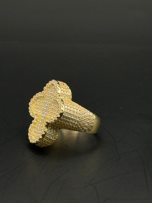 RING CROSS IN 14K GOLD