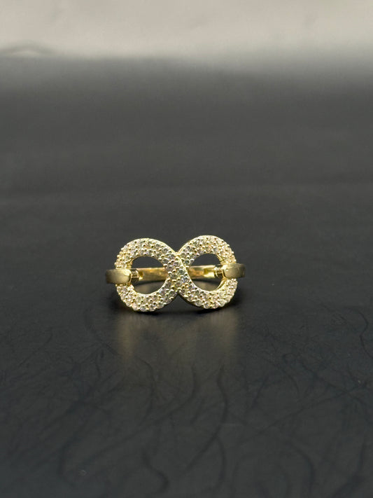 RING INIFINITY LOOP IN 14K GOLD